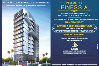 Avail lavish 4 bhk residences at Unique Shanti Finessia in Mumbai